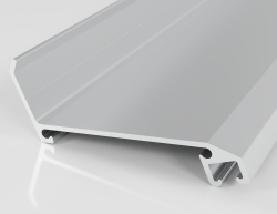 Hliníkový profil stěnový S Hliníkový profil stěnový S