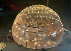 Zahradní polykarbonátová kopule Zahradní polykarbonátová kopule